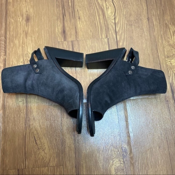 Rag & Bone Wyatt Suede Open Toe Heels Sandal Size‎ 9 - Picture 3 of 8